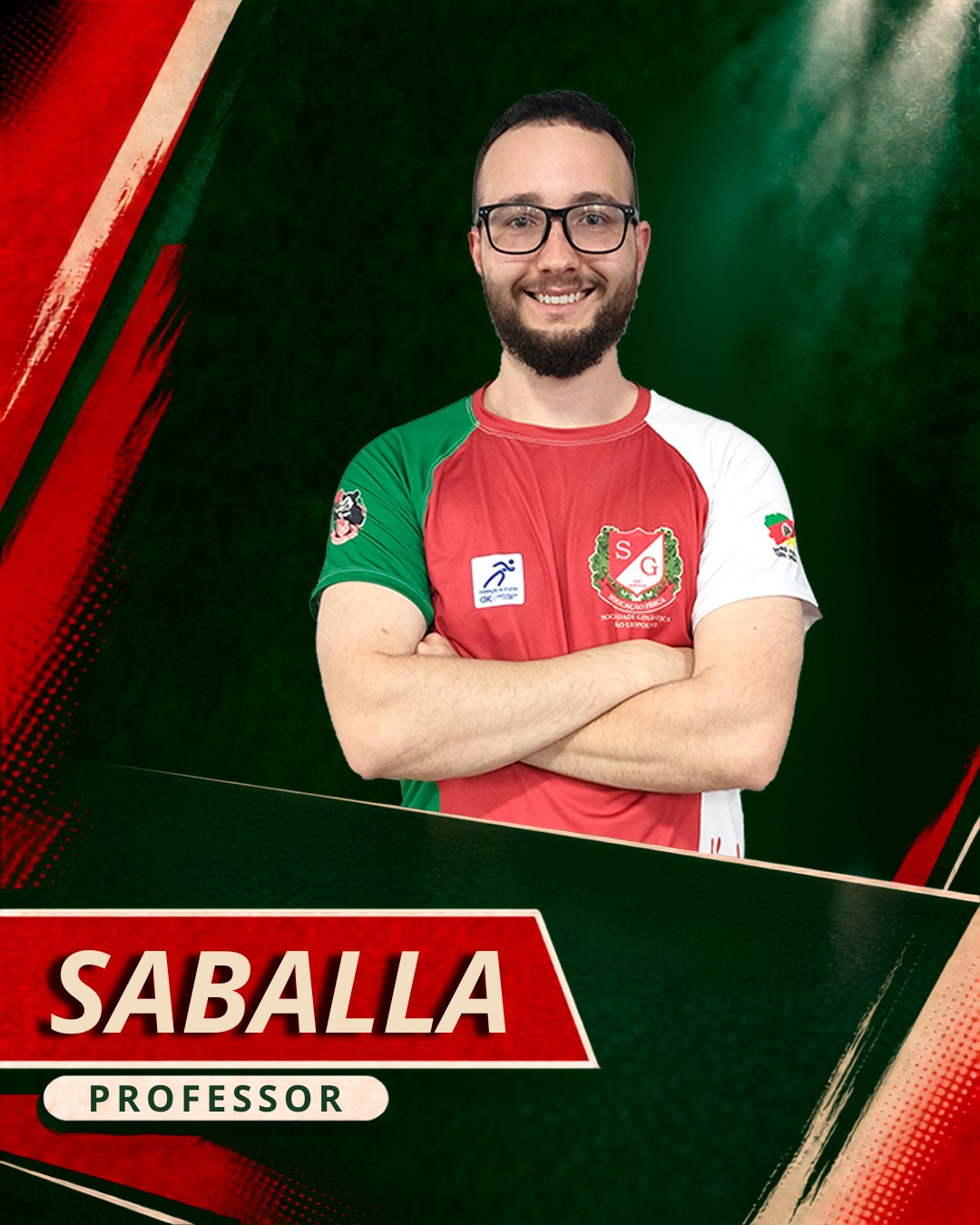 Arte do professor Guilherme Saballa